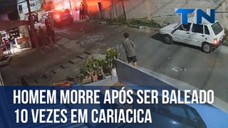 Homem morre após ser baleado 10 vezes em Cariacica