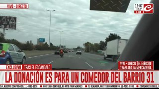 El ejército ya está repartiendo la comida a los comedores