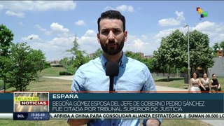 Justicia de España cita a declarar la esposa de Pedro Sánchez
