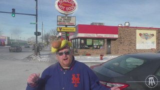 Raw Dogging at Donald's Famous Hot Dogs in Chicago