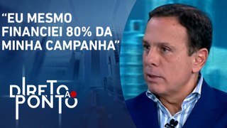 Há interesse da elite empresarial em pensar o Brasil? João Doria avalia | DIRETO AO PONTO