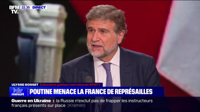 Instructeurs français en Ukraine: Il y a déjà des militaires occidentaux sur place , explique Ulysse Gosset (éditorialiste politique internationale BFMTV)