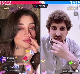 Reshma  Funny Talk with Qalil Qalander | Tiktok Live Battles#tiktok