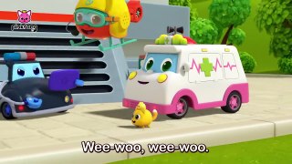 Super-Duper Ambulance Call Me  When youre Sick- -SuperRescueTeam  Pinkfong Baby Shark