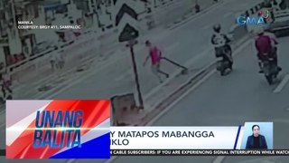 Lalaki, patay matapos mabangga ng motorsiklo | Unang Balita