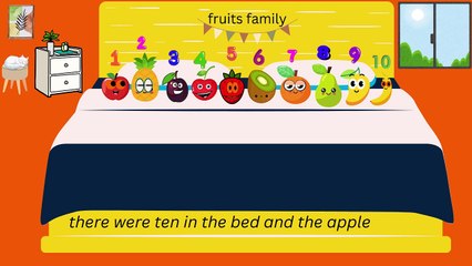 ten in a bed| learn to count| ten in a bed roll over| kids rhymes | @kiddiewidddie