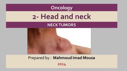 3.HEAD & NECK_Neck tumors