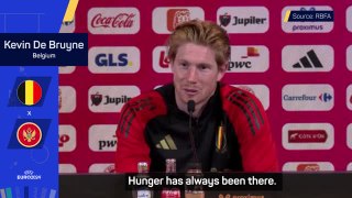 Hunger is still there - De Bruyne