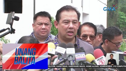 Isyu sa Cha-cha, hindi pa raw napag-uusapan nina House Speaker Romualdez at Senate Pres. Escudero | Unang Balita