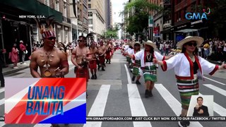 126th Independence Day ng Pilipinas, maagang ipinagdiwang ng Filipino community sa New York | Unang Balita