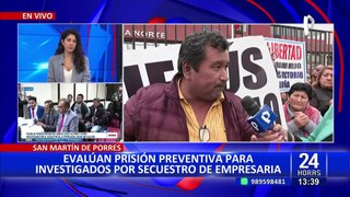 Caso Jackeline Salazar: Familiares exigen libertad de Jesús Santos Victorio frente al Poder Judicial