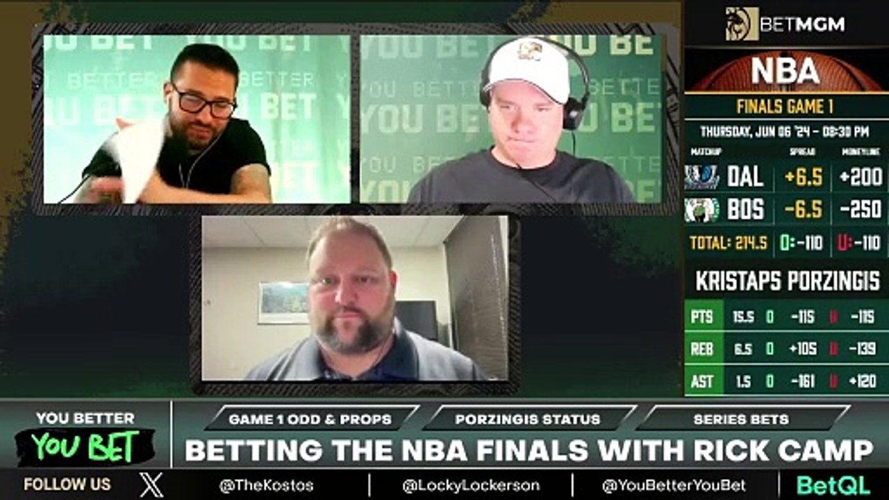 Rick Camp on Porzingis' Props in Game 1