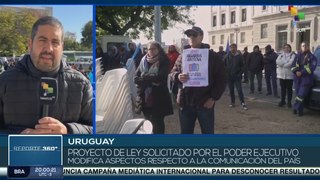 Los trabajadores de las telecomunicaciones en Uruguay rechazaron la ley de medios