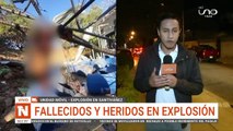 Explosión en fábrica de municiones militares deja dos muertos y cinco heridos