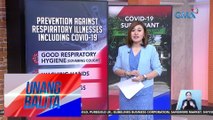 DOH – 2 kaso ng COVID-19 FLiRT subvariant, naitala sa Pilipinas | Unang Balita