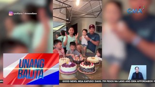 Arellano Family, nag-celebrate ng 2nd birthday ng bunsong si Astro | Unang Balita