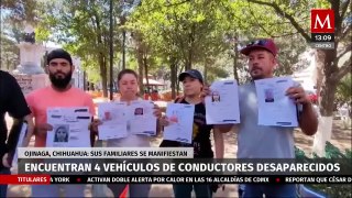 Localizan 4 automóviles de conductores de plataforma desaparecidos en Ojinaga, Chihuahua