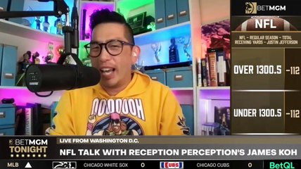 James Koh questions JJ McCarthy not Justin Jefferson