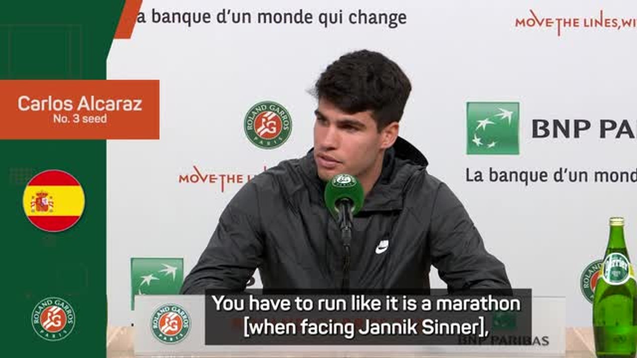 Alcaraz relishing 'really difficult' Sinner showdown