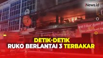 Ruko Berlantai 3 di Kedoya Jakarta Barat Terbakar, 11 Unit Mobil Damkar Dikerahkan