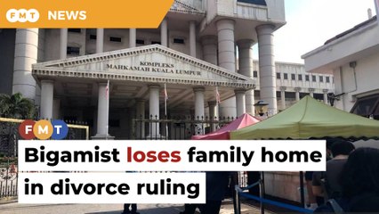Bigamist who deceived wife, JPN, court loses family home in divorce ruling