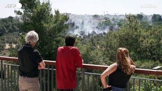 Gerusalemme, incendio vicino al Museo d'Israele