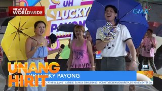 UH Lucky Payong sa Quezon City | Unang Hirit