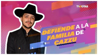 Nodal defiende a la familia de Cazzu