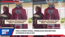 Viral! Pernikahan Unik dengan Kostum Ultraman di Malaysia, Sampai-sampai Direpost Akun Bimas Islam Kemenag