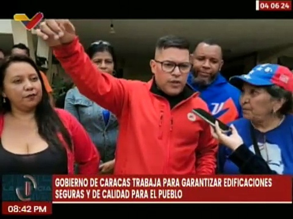 Caracas | Autoridades Nacionales supervisan avances de trabajo de rehabilitación de edificaciones