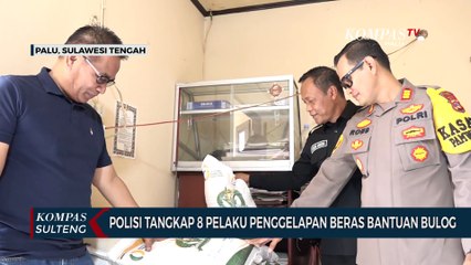 Polisi Tangkap 8 Pelaku Penggelapan Beras Bantuan Bulog