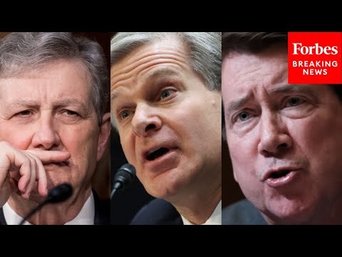 FBI Director Christopher Wray Faces Intense Grilling During Senate Appropriations Committee Hearing