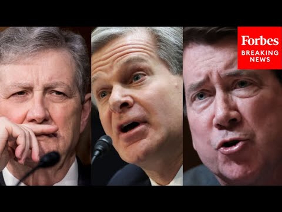 FBI Director Christopher Wray Faces Intense Grilling During Senate Appropriations Committee Hearing