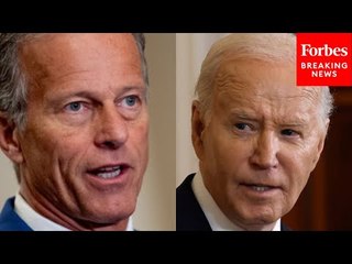 'He Is Responsible For This': John Thune Points Finger At Biden For Border Crisis