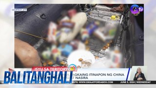 Pag-agaw at pagtapon ng ilang Chinese sa supplies na ni-airdrop sa BRP Sierra Madre sa Ayungin Shoal, nakunan ng video ng AFP | Balitanghali