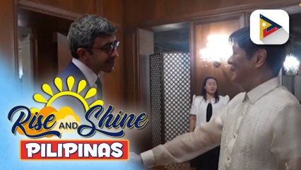 下载视频: PBBM, mainit na tinanggap si UAE Foreign Minister Sheikh Abdullah Bin Zayed Al Nahyan sa Malacañang; UAE, handang palalimin ang relasyon nito sa Pilipinas