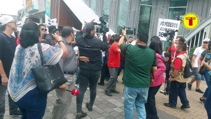 MARCHA PACÍFICA DE LOS TRANSPORTISTAS APLASTÓ LA PREPOTENCIA Y EL CAPRICHO DEL ALCALDE DE GUAYAQUIL