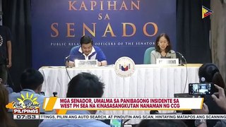 Mga senador, umalma sa panibagong insidente sa WPS na kinasangkutan ng CCG