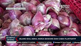 Jelang Idul Adha, Harga Bawang dan Cabai Fluktuatif