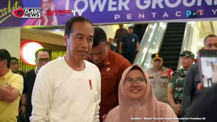 Sambangi Mal Di Balikpapan, Jokowi Sapa Dan Selfie Bersama Warga
