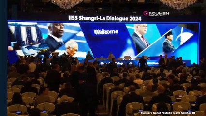 PRABOWO JADI PEMBICARA DI ACARA FORUM IISS SHANGRI-LA DIALOGUE 2024