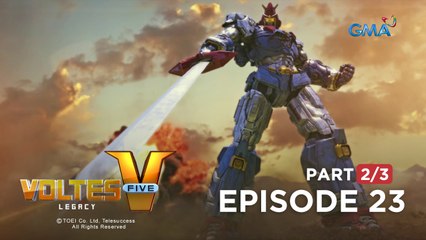 Voltes V Legacy: Voltes V's glorious triumph over Gardo! (Full Episode 23 - Part 2/3)