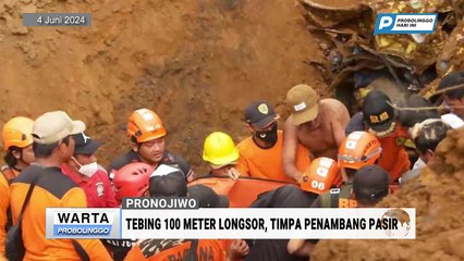 Longsor Maut di Lumajang: Tebing 100 Meter Timpa Penambang Pasir