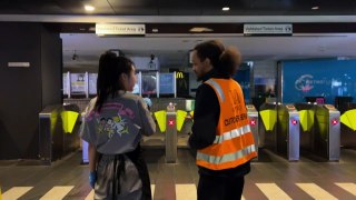 Water leak prevents access to Melbourne Central station