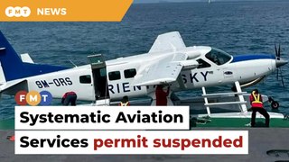 Permit of Systematic Aviation Services suspended