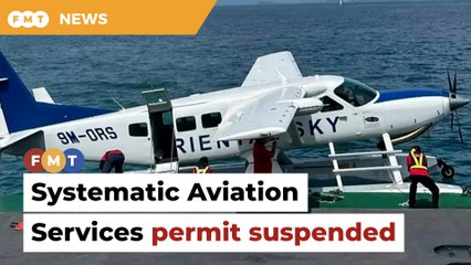 Permit of Systematic Aviation Services suspended