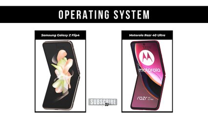Samsung Galaxy Z Flip4 vs Motorola Razr 40 Ultra