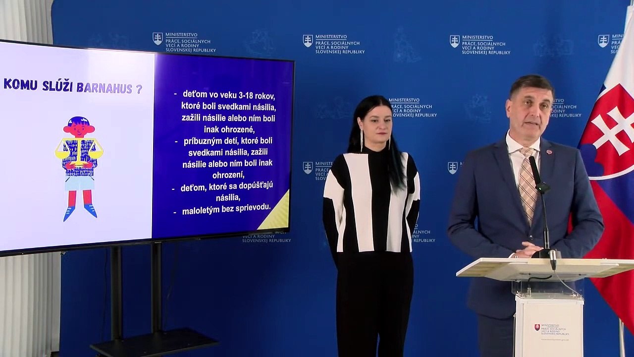 ZÁZNAM: Projekt Barnahus má pomôcť deťom, ktoré sa stali obeťami násilia