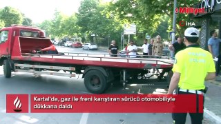 Gaz ile freni karıştırdı ortalık savaş alanına döndü! 'İçeride sadece oğlum vardı'