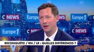 François-Xavier Bellamy : «Le RN, avec trois fois plus de députés que nous, n'a aucun bilan»